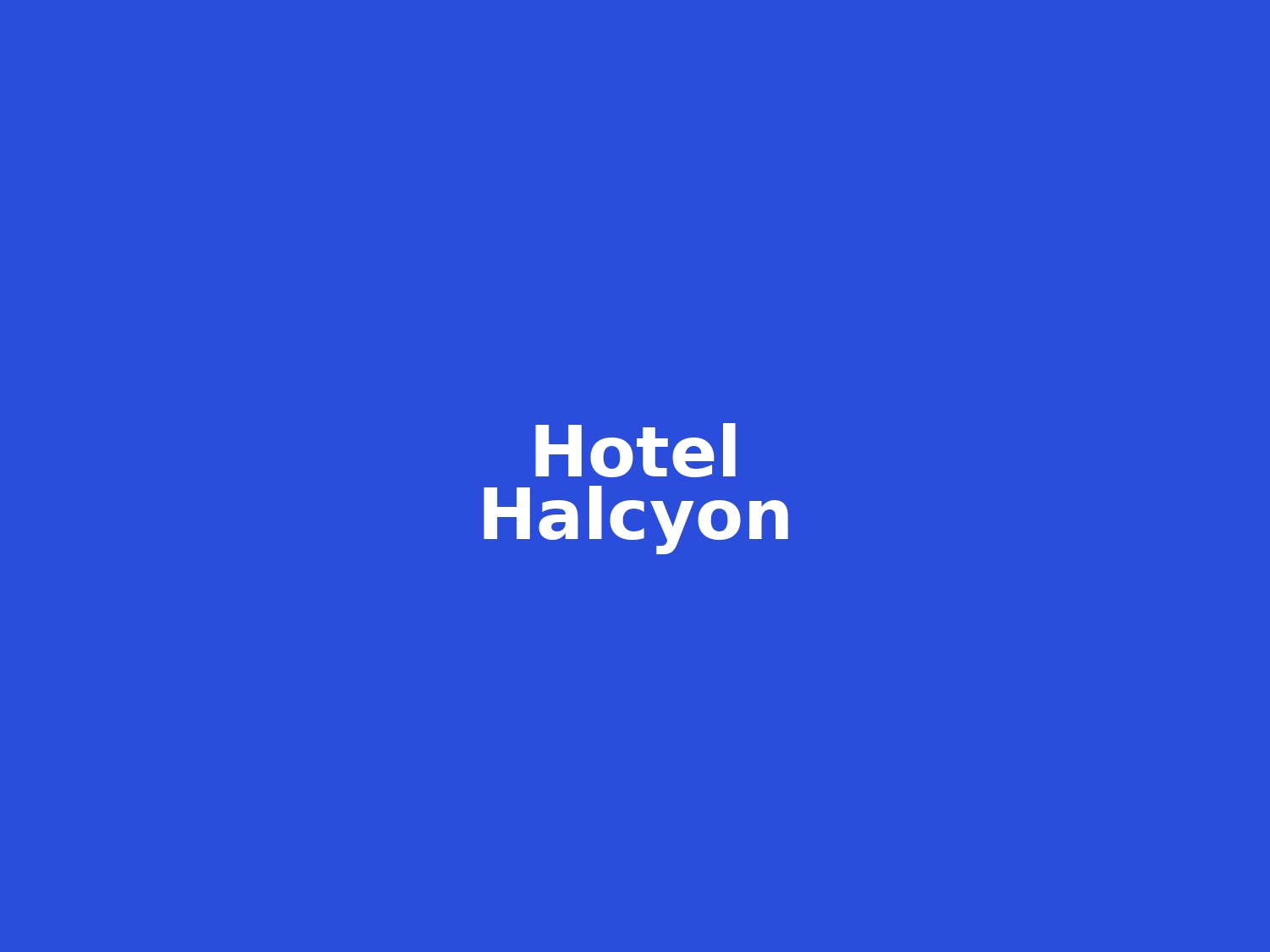 Hotel Halcyon — boutique hotel